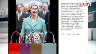 Las icónicas carteras de la reina Isabel II salen a la venta en la colección ‘Jubileo’  ¡HOLA TV [upl. by Caputto573]