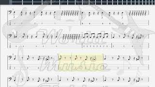 Incubus Summer Romance BASS GUITAR TAB [upl. by Nella]