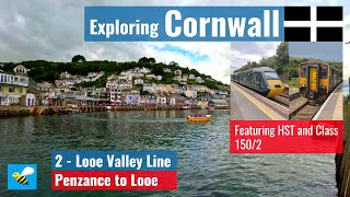 4K Exploring Cornwall  2  Looe Valley Line  Penzance to Liskeard and Looe [upl. by Schwinn751]