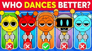 Who DANCES Better 💃🎶 INCREDIBOX SPRUNKI Edition 😎Oren🐯Pinki🌸Simon💛Wenda💀Gray🐱 [upl. by Arihat]