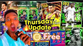 DEGDEG 😱🔥 Update berri game ka  Wax walba oo lasoo wado  Free Epics  Coins  Msn 😱  efootball [upl. by Gregson]