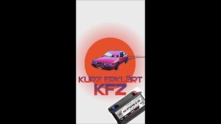 👨‍🏫 Kurz Erklärt 🚗 Starter Batterie 🔋🔋🔋 [upl. by Snave428]