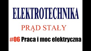 Praca i moc elektryczna [upl. by Fairweather]