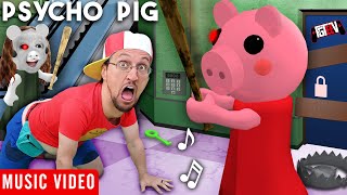 PSYCHO PIG 🎵 FGTeeV Official Music Video Roblox PIGGY Song [upl. by Dlanor]