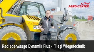 Radladerwaage Dynamik Plus nachrüsten mobile Waage Fliegl [upl. by Refinney]