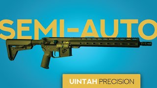 SemiAuto AR15  Uintah Precision [upl. by Eiroj]