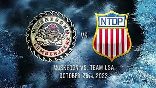 HIGHLIGHTS USA U17s vs Muskegon Lumberjacks 102023 [upl. by Travis]