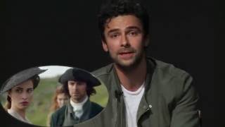 Aidan Turner about filming Poldark [upl. by Ariuqahs170]