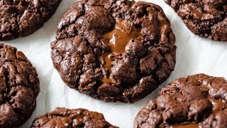 Dark Chocolate Cookies [upl. by Yborian]