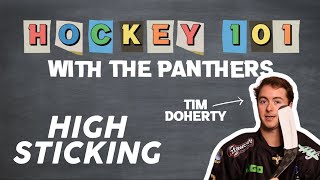 Hockey 101 with the Panthers High Sticking [upl. by Niwrad]