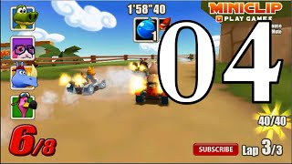 GoKartGo Nitro  Level 4  Flash Games for Kids [upl. by Lenee436]