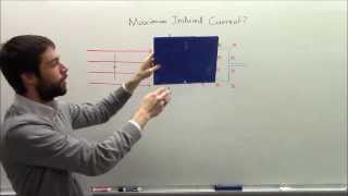 Maximum Induced Current  Change in Flux for Rotating Loop  Physics Made Easy  BU  PY106 [upl. by Coletta859]