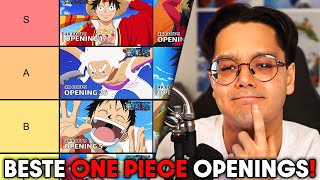 Ich RANKE alle ONE PIECE OPENINGS [upl. by Aitnahc906]