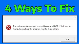 How To Fix 0xc000007b Error Windows 11 [upl. by Weiser758]