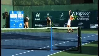 17TH AL HABTOOR TENNIS CHALLENGE SINGLES SEMIFINAL MATCH 2 [upl. by Halimaj]