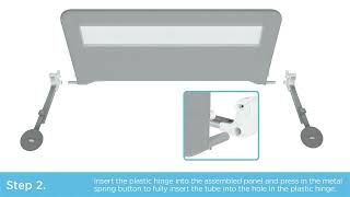 Baby Bed Rail Installation Guide  Perma Child Safety™ [upl. by Michi]