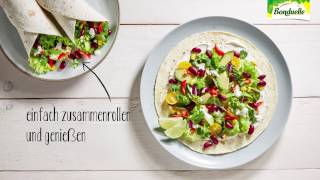 RezeptTipp 2 Wrap mit Kidney Bohnen [upl. by Ahsinra]