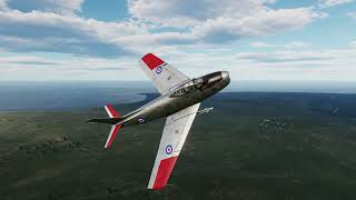 DCS  Flaming Cliffs 2024  F86 First Flight [upl. by Huan451]