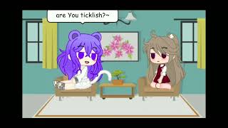 Hannah Tries To Tickle Bella But Gacha Tickle Video [upl. by Claresta]