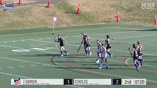 Class L Field Hockey Staples 5 Darien 2 [upl. by Kale]