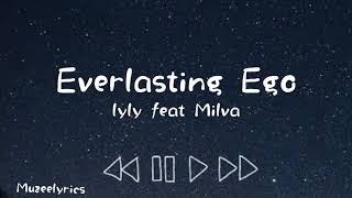 Everlasting Ego  Lvly ft Milva Lyrics Video muzeelyrics everlastingego lvly milva lyrics [upl. by Xonel]