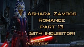 SWTOR Ashara Zavros Romance part 13 The first night together version 1 [upl. by Villada47]