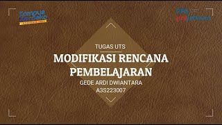 TUGAS UTS PENGENALAN PESERTA DIDIK DAN PENGAJARANNYA PPDP  PPG PRAJABATAN 2023 [upl. by Asirralc]