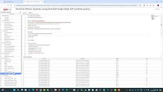 OneTick Python Queries Using Directed Graph Style API  OneTick Cloud Services [upl. by Hoxie]