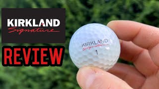 Kirkland Signature  Golf Ball Review [upl. by Ahsieyn15]