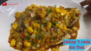 🔴 Cara masak  SIAKAP 3 RASA  ala thai  Malaysian Food [upl. by Falo]