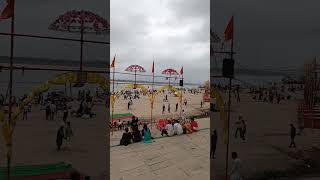 GANGA GHAT chathpuja durgamaa youtubeshorts [upl. by Enaira]