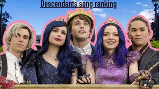 ranking of all songs from Descendants 123 and 4 💜 descendants disney [upl. by Dniren733]