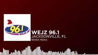 WEJZ Jacksonville FL quot961 WEJZquot Legal ID Christmas Music111924 [upl. by Jehovah]