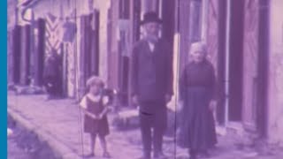 Rare Color Footage Depicting Jewish Life in the Shtetl Before the Holocaust [upl. by Nitneuq183]