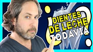 🤷‍♂️DIENTES de LECHE en adultos TRATAMIENTO para AGENESIA DENTAL y DIENTES RETENIDOS en PALADAR [upl. by Orva395]