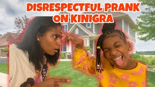 KYLIES DOES THE DISRESPECTFUL PRANK ON KinigraDeon AND TAKES IT TOO FAR  MUST WATCH [upl. by Ahso]