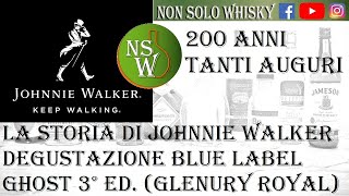 Johnnie Walker Blue Label Ghost 3 Ed 438 Glenury Royal [upl. by Nilrah]