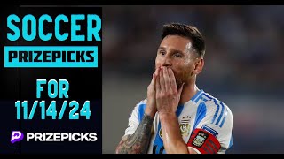 CONMEBOL World Cup Qualifiers SoccerFIFA PrizePicks  November 14 2024 [upl. by Caassi]