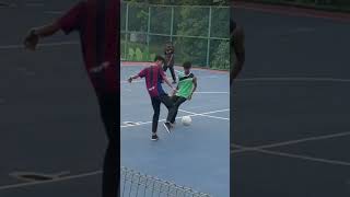 FAIQ FREESTYLE X SADBOY SHAHMI VS PEMBULI COURT FUTSAL PART 1 [upl. by Kinch572]