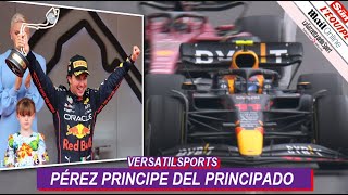 ASI REACCIONA PRENSA EUROPEA a VICTORIA de CHECO PEREZ GRAN PREMIO FORMULA 1 MONACO [upl. by Erusaert917]