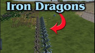 Dominions 5 Iron Dragons Combat Units Gameplay 🎮🧙 E44 [upl. by Leahplar]