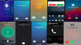 10 phones incoming callVarious ringtones [upl. by Williamson190]