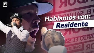 Residente «Regresar a El Salvador es una reconexión con un sentimiento» [upl. by Airekat]