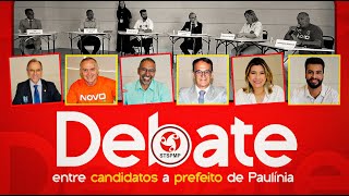 Debate entre candidatos a prefeito de Paulínia  30 de setembro segunda às 14 horas [upl. by Medor559]