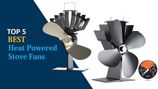 Heat Powered Stove Fan  5 Best Heat Powered Stove Fans Reviews [upl. by Adikam671]