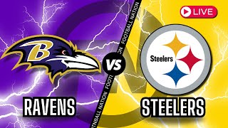 Baltimore Ravens VS Pittsburgh Steelers  Live Stream 📻 [upl. by Melesa580]