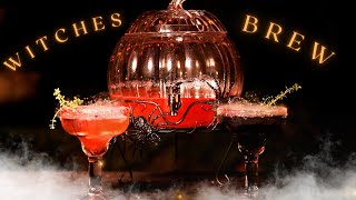 Witches Brew 🎃 BEST Halloween Punch  Large Batch Cocktails  How To Make Recipe [upl. by Ninahs232]