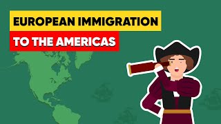 How did Europeans immigrate to the Americas [upl. by Retlaw]