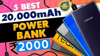 Top 5 Best 20000 mah Power Bank in 2023 ⚡ Best 20000mah Power Banks With Fast Charging ⚡ [upl. by Fawcett747]