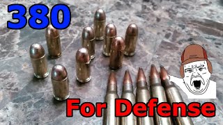 Using 380 ACP For Defense [upl. by Nadaha825]